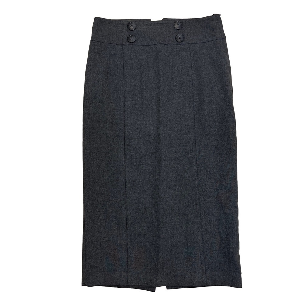 H&M Dark Gray Pencil Skirt